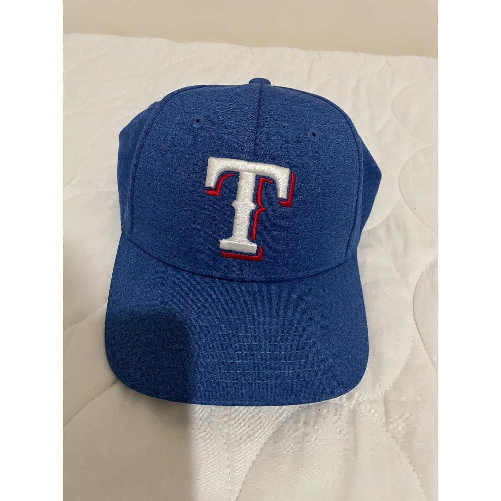 MLB Texas Rangers Hat Fan Favorite Royal Blue Snapback Baseball Cap One Size